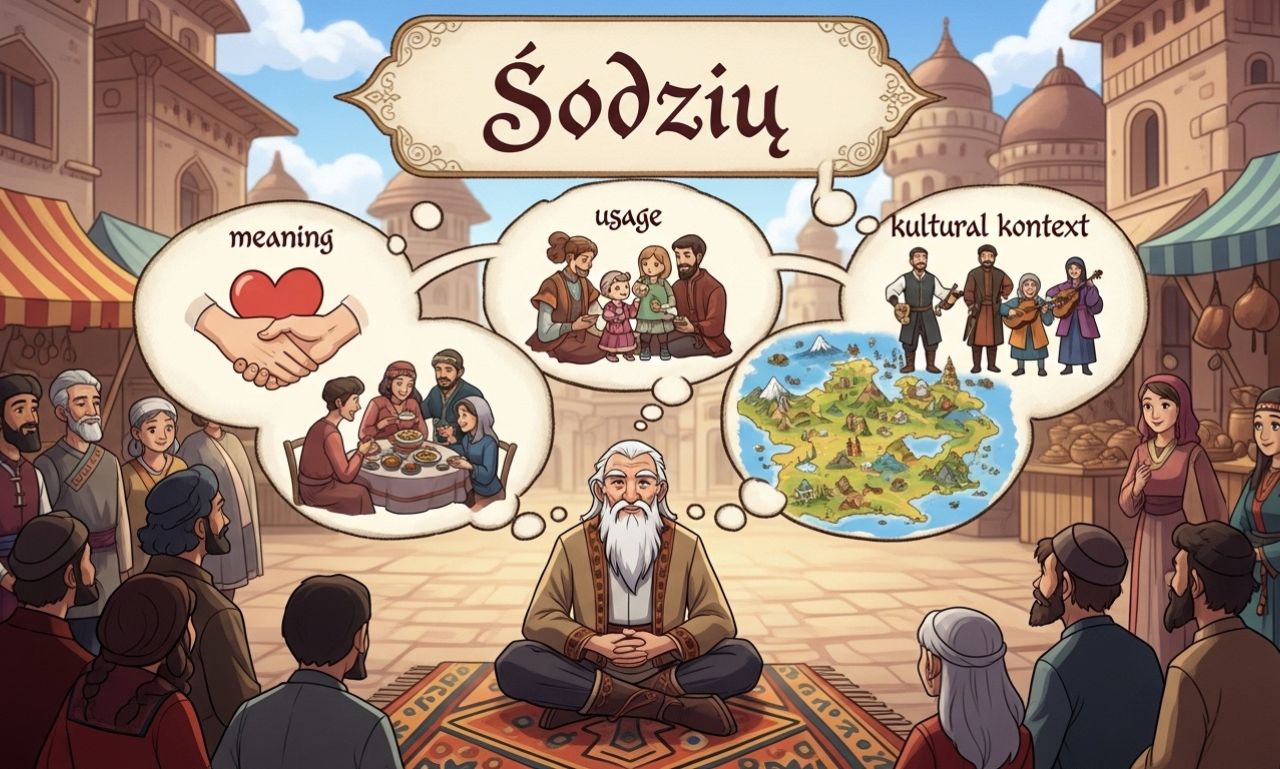 Sodziu: Meaning, Usage, and Cultural Context